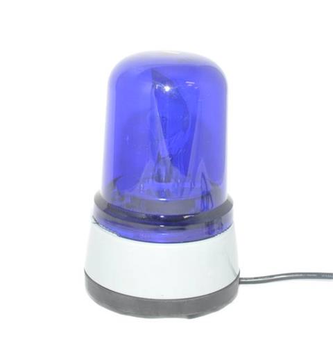 Rotating Beacon EHS  12vDC 5:BLUE 55w Halogen H1 IP54 v=+/-10%